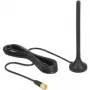 DeLOCK - mobiiltelefoni antenn - siseruumidesse / välistingimustesse - DECT, UMTS, GSM, LTE, ZigBee, Z-Wave, LoRa 868 MHz / 915 MHz (12419)