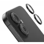 Kaamera läätse karastatud klaasist kaitse Belkin OVA181HQBK iPhone 16 / 16 Plus jaoks, 2 tk