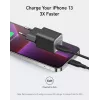 Sisemaine vahelduvvoolu laadija Anker 511 Nano 3 — 30 W, 1× USB-C, 100–240 V, must