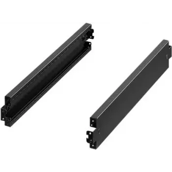 Trim panel Rittal VX 8660.036 Must Steel 1200mm Depth 100mm Height