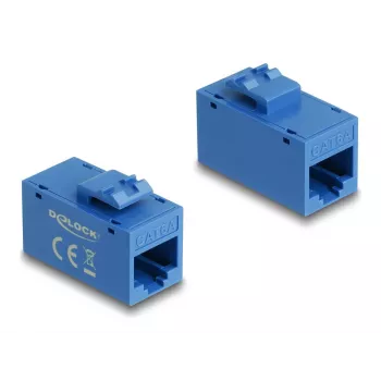 Keystone-moodul DELOCK 90642 — lame RJ-45 sisu, sinine, 16,2×30×20,5 mm