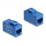 Keystone-moodul DELOCK 90642 — lame RJ-45 sisu, sinine, 16,2×30×20,5 mm