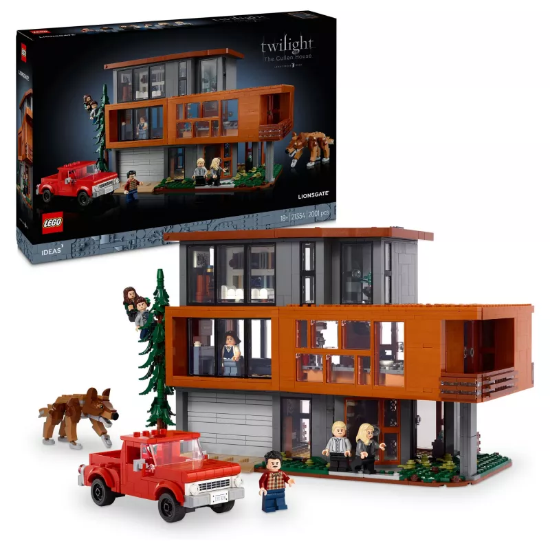 LEGO Cullen House 21354 Ideas mudel — 1000+ tükist moodulhoone komplekt