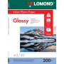 Lomond fotopaber tindiprinteritele, läikiv, 200 g/m², A3, 50 lehte