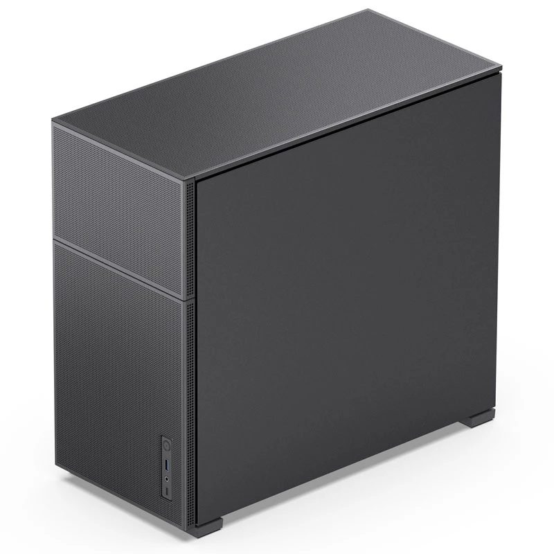 Jonsbo D41 Mesh Standard ATX PC korpus – must, karastatud klaas