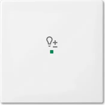Busch-Jaeger 2CKA006220A0359 katteplaat andurihoidikule ja -pesale, valge (2CKA006220A0359)