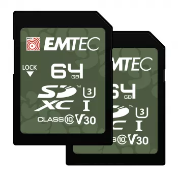 Välkmälu Emtec 64GB UHS-I U3 V30 Outdoor ECMSD64GXCU3ORP