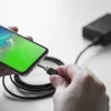 USB-kaabel roheline Cell KABGC19 USB 2.0 2m USB A USB C Must