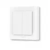 AQARA Light Switch H2 EU (4 nuppu, 2 kanalit) (WS-K08D) - Zigbee ja Thread seinallüliti 2 releega