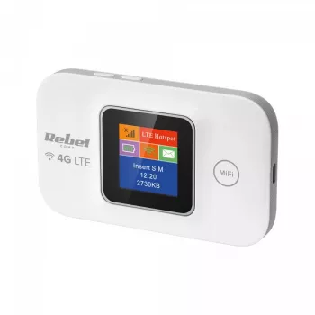 Rebel RB-0701 traadita ruuter, ühe sagedusalaga (2,4 GHz), 3G, 4G