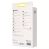 Baseus Crystal Shine kaabel USB-Lightning, 2,4A, 2m (must)