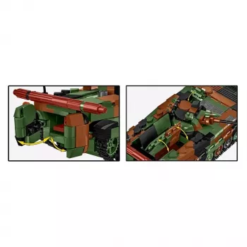 Ehitusklotside komplekt Cobi Armed Forces BWP-1 2630 — Poola/Ukraina amfiibse soomustransportööri mudelikomplekt