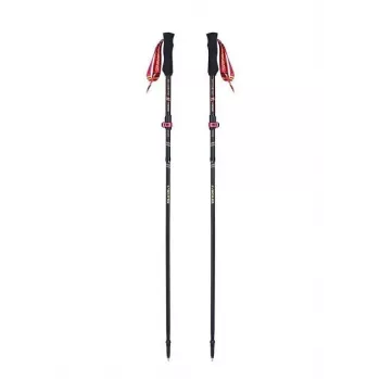 Matkakepid Viking Kettera Pro Lady — naiste matkakepid, reguleeritavad, paar, must/fuksia