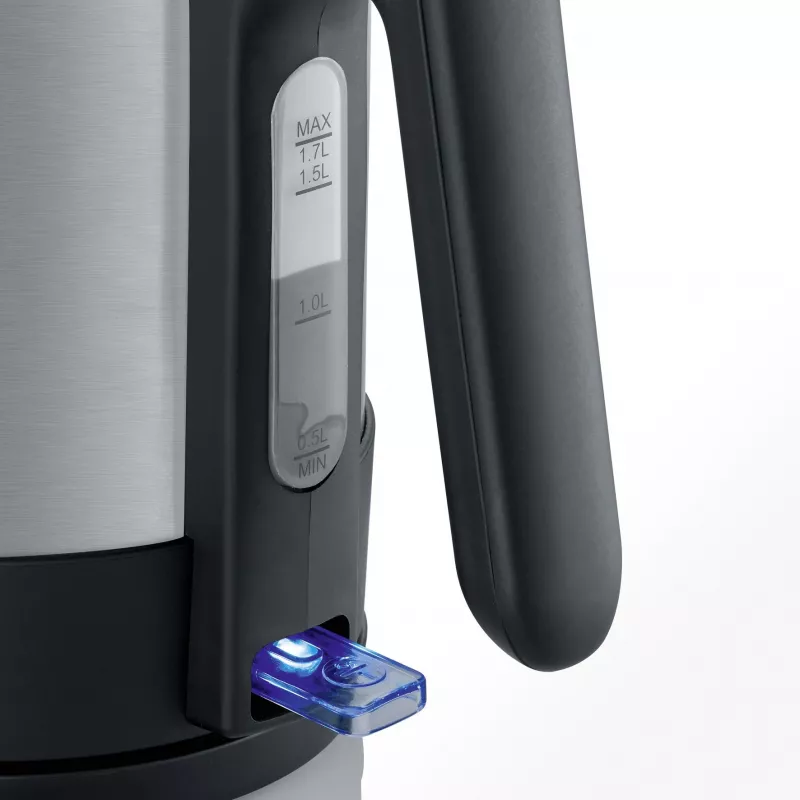 Severin WK 3409 Veekeetja 1,7 L Must - Roostevaba teras 2200 W (WK 3409)
