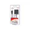 USB graafikaadapter GEMBIRD A-USB3-HDMI-02, HDMI väljund, kuni 1920x1080, must, 36 g