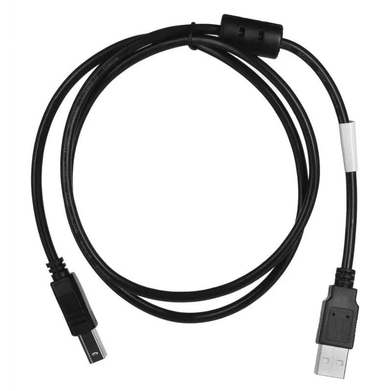 Lanberg CA-USBA-11CC-0010-BK USB-kaabel 1 m 2.0 USB B Must