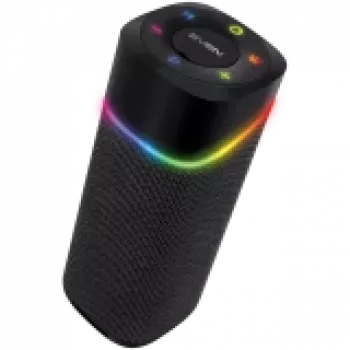2.0 kaasaskantav kõlar SVEN PS-155, must, võimsus 2x5 W (RMS), TWS, Bluetooth, FM, USB, liitiumaku