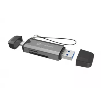 Kaardilugeja SCARAB 3 USB A/C SD/MICRO USB 3.