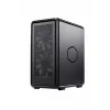 PC Midi Tower Cooler Master MasterFrame 500 Mesh — must, läbipaistva küljeaknaga, toetab ATX/EATX, 2x200 mm esi-, 1x120 mm tagaventilaator