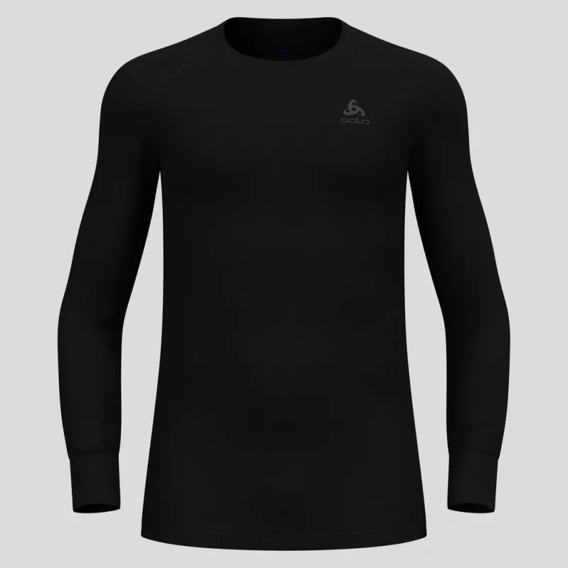 Odlo BL TOP crew neck l/s ACTIVE WARM ECO meeste T-särk, suurus M, must