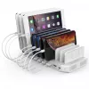 Laadimisjaam Unitek Y-2190A — 10× USB-porti (8×USB2.0 + 2×USB3.2 Gen1), juhtmevaba laadimine, 96W kokku