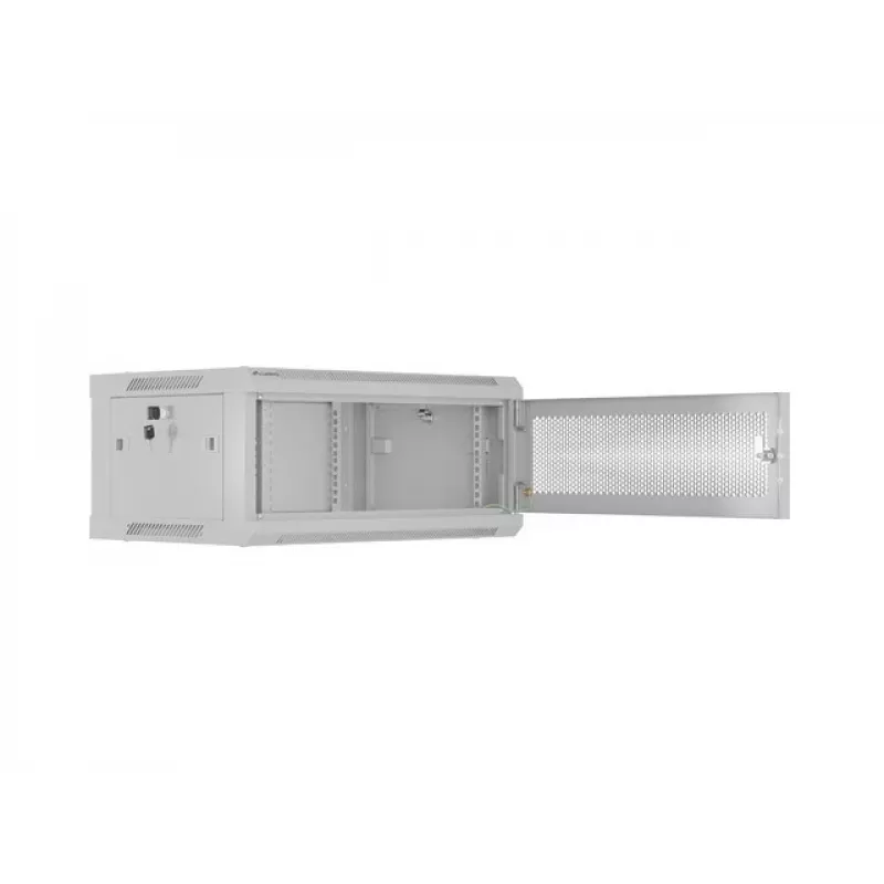Rackkapp LANBERG WF01-6404-23S 19 tolli 4U hall perforeeritud ustega