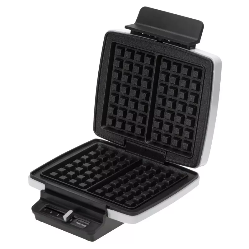 Vahvlimasin Adler AD 3085 — 1200 W, 2 ristkülikukujulist vahvlit 9×13 cm, reguleeritav temperatuur, mittenakkuvad plaadid