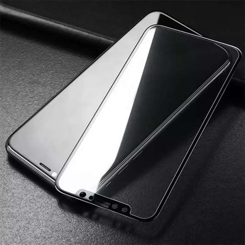 Devia Van Entire View karastatud klaasist ekraanikaitse iPhone XR-ile — peegeldusvastane, must