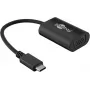 Wentronic goobay - Ekraaniadapter - USB-C (M) to HD-15 (VGA) (W) - 20cm - 1080p tugi - Must (38531)