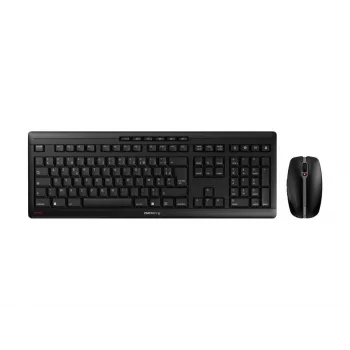 CHERRY Stream Desktop klaviatuur hiirega kontor RF traadita AZERTY prantsuse must