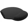 Mäluvaht hiirematt Speedlink VELLU randmetoega, 230×254 mm, must