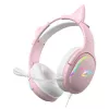 Peakomplekt Subsonic Spectra LED mänguripeakomplekt Sweety Pink