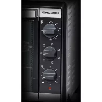 Miniahi Rommelsbacher BG 1805/E roostevaba teras – 42 L, 80–230 °C, 7 režiimi, rotisserie