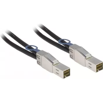 Inter-Tech - väline SAS-kaabel - SAS 12 Gbit/s - 36 kontaktiga 4x Mini SAS HD (SFF-8644) (M) kuni 36 kontaktiga 4x Mini SAS HD (SFF-8644) (M) - 1,0 m - must (88885008)