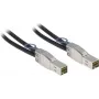 Inter-Tech - väline SAS-kaabel - SAS 12 Gbit/s - 36 kontaktiga 4x Mini SAS HD (SFF-8644) (M) kuni 36 kontaktiga 4x Mini SAS HD (SFF-8644) (M) - 1,0 m - must (88885008)