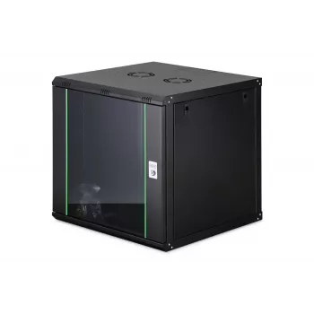 Seinale kinnitatav võrgukapp DIGITUS Dynamic-N DN-37111 — 12U, 600x600 mm, IP20, võtmelukk