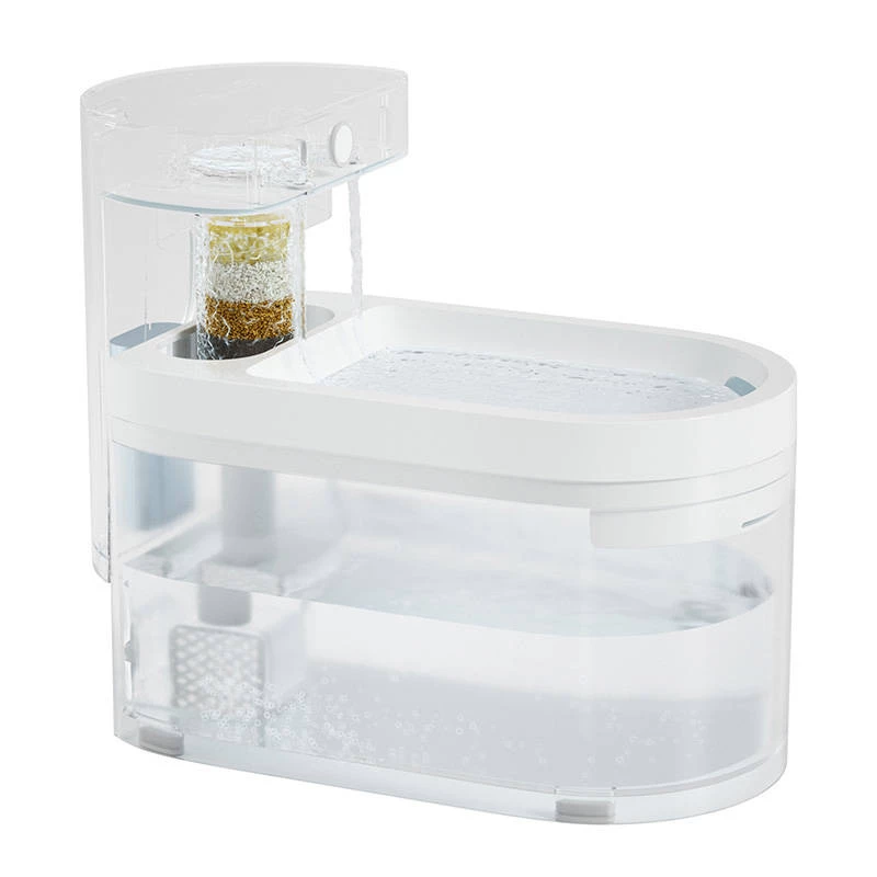 Automaatne loomajootja Catlink Pure 3 AI — universaalne söötja/jootja, 2,3 L, ABS, aku 5 Ah, 30 dB, valge