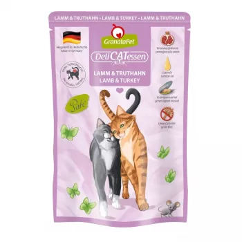 GRANATAPET DeliCATessen Lamb and turkey - märg kassitoit - 85g
