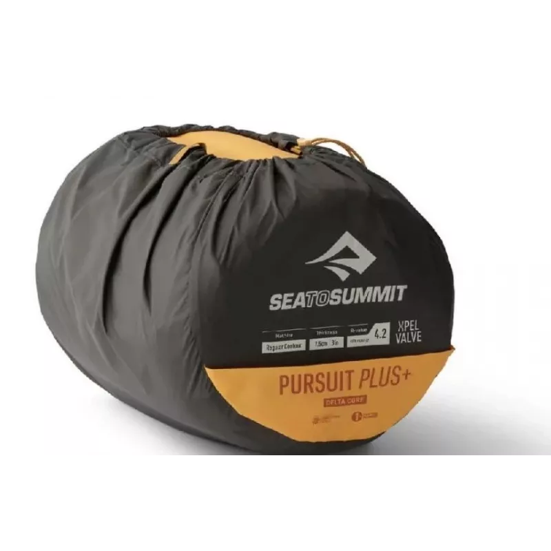 Sea To Summit Pursuit Plus ise täituv - suur - magamisalus, kollane