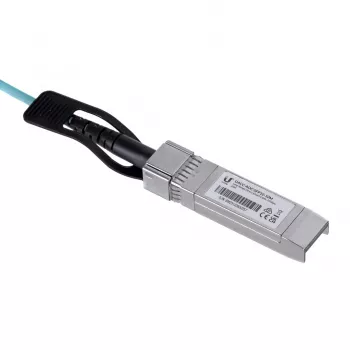 Kiudoptiline/AOC kaabel UBIQUITI UACC-AOC-SFP10-5M SFP+ - SFP+, 10 Gbit/s, 5 m, 850 nm, PVC kest, akvamariin