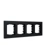 Katteraam 4-kordne Gira 021409 modulaarsetele lülitussüsteemidele, 4-kohaline paigaldus