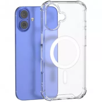 4smarts Ibiza äärekohver iPhone 17-le 16 cm läbipaistev