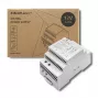 QOLTEC DIN-liistu toiteplokk 24V 2.5A 60W hall