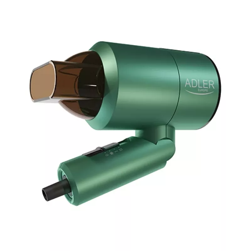 Adler | Juukserätikas | AD 2265 | 1100 W | 2 temperatuuriseadistust | Roheline