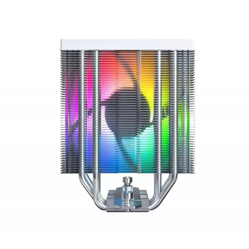Õhkjahuti Montech NX400 ARGB 120 mm valge — 270 W TDP, FDB, 156×74×120 mm