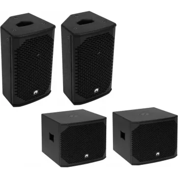 PA kõlarikomplekt Omnitronic AZX passiv S 200W 8 Ohm passiivkõlarid