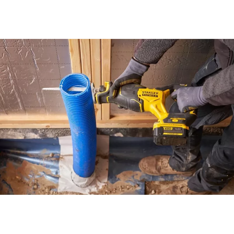 Stanley Fatmax SFMCS311B Tigusaag 18 V must, kollane