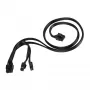 Toitekaabli adapter Triton SST-PP13 — 8-kontaktiline EPS 8-kontaktiliseks EPS-iks ja 4+4-kontaktiliseks