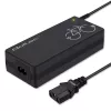 Laadija QOLTEC 36V–42V 2A C14 IEC 3-kontaktilise pistikuga e-jalgratta akudele