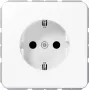 JUNG CD 1520 BFKI WW Schuko pistikupesa, tüüp F, purunemiskindel, alpivalge